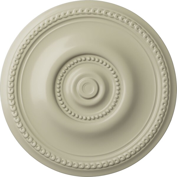 Ekena Millwork Raynor Ceiling Medallion (Fits Canopies up to 6"), Hand-Painted Clear Yellow, 20 5/8"OD x 1 3/8"P CM20BECYF - main